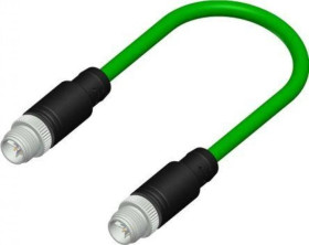 Przewód czujnik-siłownik ze złączem Złącze M12 liczba rdzeni 8 długość 5m Rodzaj A Męski Złącze B Złącze M12