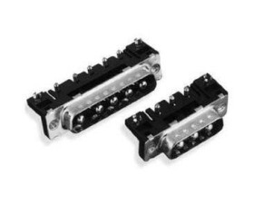 Złącze D-Sub 3-pinowe Męski Kąt Proste Montaż wtykowy Złoto na niklu