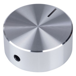 OKW A 14 38 461 Tuning Knob Thermoplastic Body ALU Cap 37.8x6x32.8x15.9x3x13.5mm