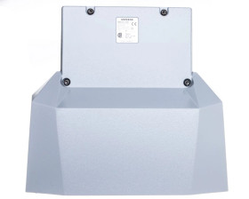 Przycisk nożny podwójny z osłoną bez samopowrotu szary metal 2Z 2R 1 krok IP65 3SE2932-1AA20