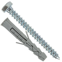 Kołki rozporowe z łbem sześciokątnym 10x60 Wkręt-met /BL=8szt/