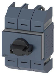 Rozłącznik izolacyjny 3P wlk02 63A napęd bezpośredni szary montaż centralny od frontu przyłącza ramowe 3KD0332-2LG20-3