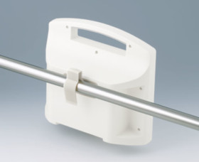 Retaining clip, PA, light gray, B4308237