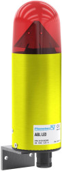 Sygnalizator świetlny Pfannenberg ABL LED HI 90-253 AC RD czerwony Flesz, światło migające, światło ciągłe 230 V/AC