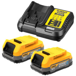 DEWALT DCB1102E2-GB DCB1102 E2 XR POWERSTACK&#x2122; Starter Kit 18V