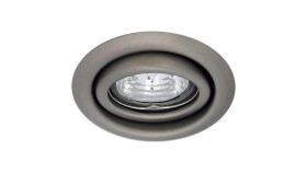 Kanlux Oprawa Sufitowa Wpuszczana Argus Ct-2115-C/M, Chrom Mat, Regulowana, Stal