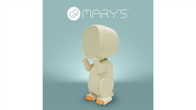 Marys Budzik Robo Dino Biały