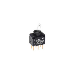 NKK Switches G12AP Ultra-Min Toggle SPDT On-Off-On 28V 3.8mm Lever Straight