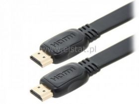 Kabel HDMI - HDMI 5m płaski kabel CLASSIC