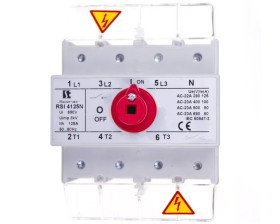 Rozłącznik izolacyjny 4P 125A RSI-4125NW01