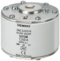 Bezpiecznik z wyprowadzeniami 1.25kA 690V NH2 Siemens