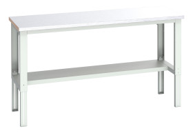 Stół warsztatowy szer. 750mm maks. obciążenie: 350kg Podstawowy stoł Blacha stalowa dł. 200mm wys. 740 → 1140mm