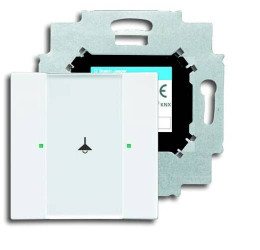 Busch-Jaeger 6125/01-84 2CKA006115A0182 Moduł wejściowy biały, biały 1 szt.