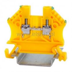 Złączka EURO 2,5/35, żółto-zielona, Morsettitalia