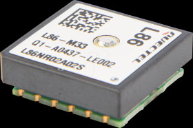 L86-M33 GPS-Modul,UART,22-148dBm,-165dBm,18,4x18,4x6,45mm