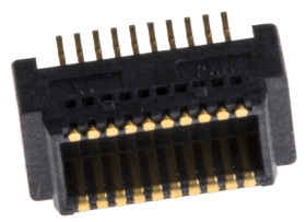 Wtyk PCB 20-pinowe raster: 0.5mm 2-rzędowe Molex Montaż powierzchniowy 500.0mA 50.0 V.