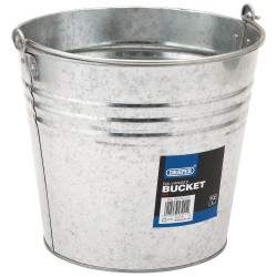 Draper 53241 Galvanised Steel Bucket (12L)