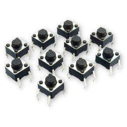 Tact switch microswitch 5mm 10 pcs