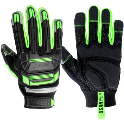 Scan PT-203 Anti Impact Synthetic Leather &amp; Polymer Gloves - XL (Size 10)