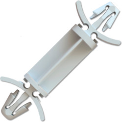 Spacer, double-sided locking, bl 4.8 mm, PA, natural, 8272AA00