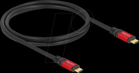 80098 USB 10 Gb/s cable, C plug, PD 3.0, 100 W, 1 m