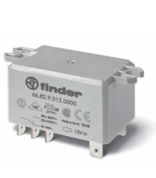 66.82.9.024.0000 Przekaźnik mocy serii 66: 2 P; 30 A; cewka 24 V DC
