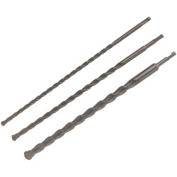 BlueSpot Tools 20006 SDS Bit Set 450mm, 3 Piece