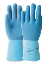 Rękawice robocze rozmiar: 10 materiał: Naturalny lateks zastosowanie: Zimne otoczenie, Wilgotne otoczenie