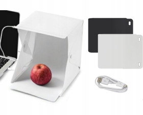 Shadowless Tent - Photo Studio - De-Shadow-Free Soft Cube with LED Lighting