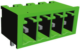 Złącze PCB 4 -pinowe raster 3.81mm Przewlekany TE Connectivity