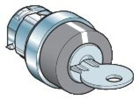 Głowica oper. z kołnierzem O 28,5mm, metalowa, klucz Ronis 455 KAXZ1S141