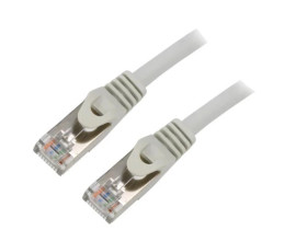 PP6A-LSZHCU-25M Patch cord S/FTP 6a drut Cu LSZH szary 25m 27AWG Cablexpert