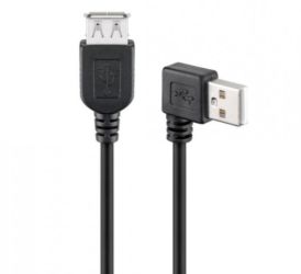 KABEL USB A/A PRZEDL.WT..A KAT. 0,15M