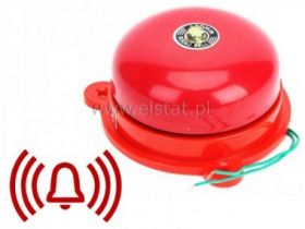 Dzwonek/ gong 12VDC 100mm 90db; fi 10cm