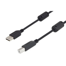 Kabel USB Złącze A USB A Złącze B USB B dł. 1m Przewód USB USB 2.0