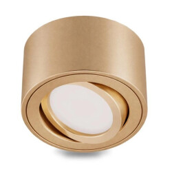 Oprawa Natynkowa LUMILED HALOGENOWA Spot Tuba Ruchoma Okrągła Złota 50mm AMAT-S 3 Lata Gwarancji