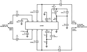 Stereo dynamic noise reduction system