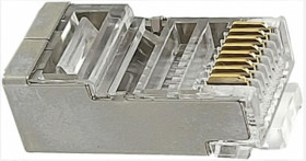 WTYK 8P8C DRUT PRZELOTOWY RJ45 CAT5E EKR