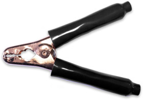 Battery clip, 200 A, 153 mm, black, BU-41A-0