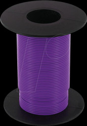KL025VIO25 Stranded Copper Wire 0.25qmm violet coil 25m