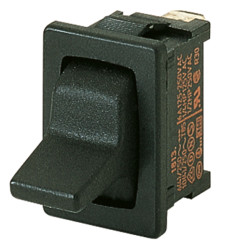 Przełącznik migowy przechylny Wł.-wył.-(wł.) SPDT Marquardt Montaż panelowy długość przełącznika 14mm