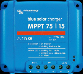 SCC010015050R BlueSolar MPPT 75/15 15 A solar charge controller
