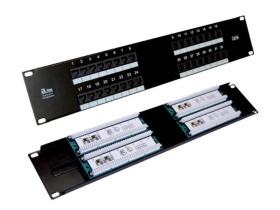 Patch panel UTP kat.5e 32 porty LSA 2U ALANTEC - ALANTEC