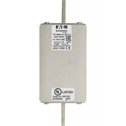 Bezpiecznik z wyprowadzeniami 400 A 1500 V 3L Szybkie działanie Systemy fotowoltaiczne 170 mm Eaton