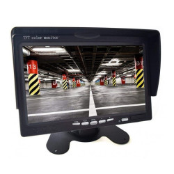 Monitor LCD-TFT 7" 12V-24V 16:9 2xAVin do kamer cofania samochodowy