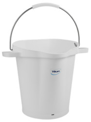 20l Vikan Hygiene Bucket, White