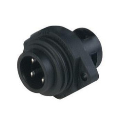 CA3GS wtyk męski przykręcany na panel 3+PE; 400V / 16A