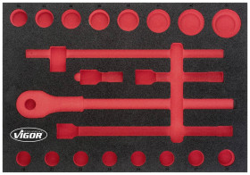 Wypełnienie piankowe Vigor V5109-L V5109-L Wymiary: (D x S) 563 mm x 393 mm