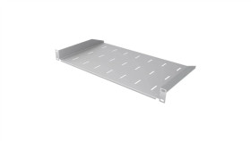 Półka Stała Do Szafy Rack 19 1U 270Mm Szara