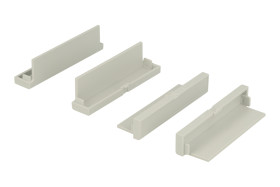 Maskownica; ZD4TCJ ABS V0; ABS; jasnoszary; Kradex; RoHS; UL94-V0